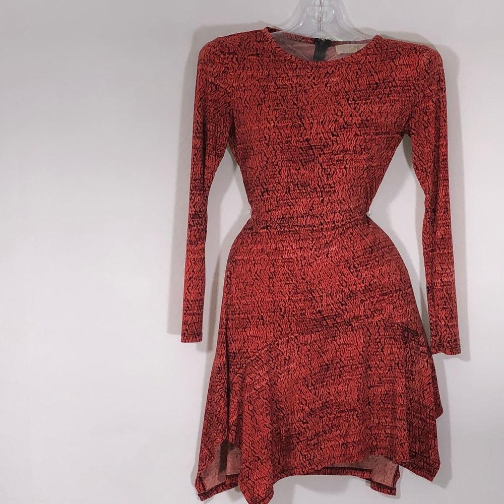 Michael Kors dress handkerchief hem size xs